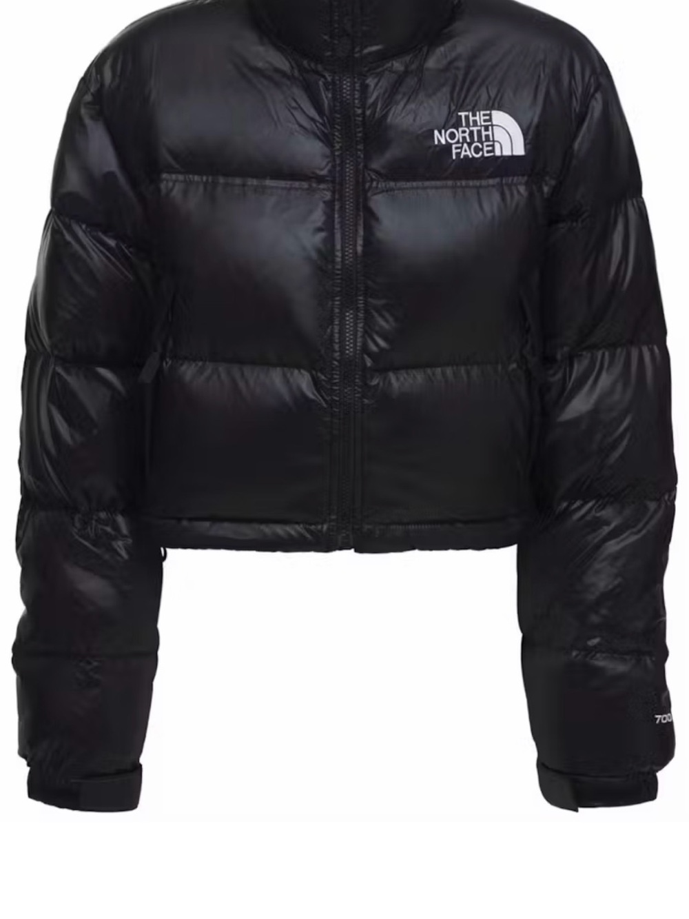 The North Face Women's Black Cropped Puffer Jacket